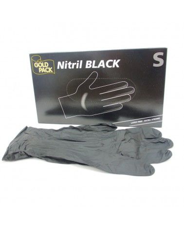Einmalhandschuhe Nitril schwarz 200 Stück