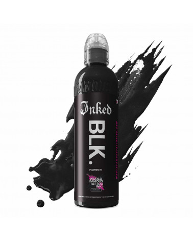 World Famous Ink "Inkd Blk" 120 ml Flasche