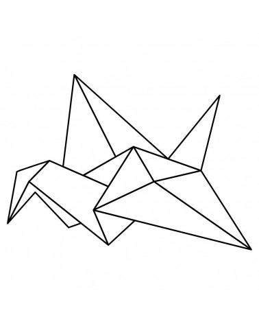 Origami Vorlagen für Fineline Tattoo