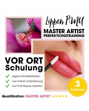 Lippen Pigmentierung Master Artist Schulung
